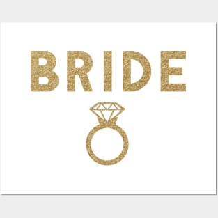 Bride Ring Design Posters and Art